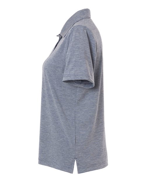 Team 365 Women's Relay Heathered Stripe Polo TT125W