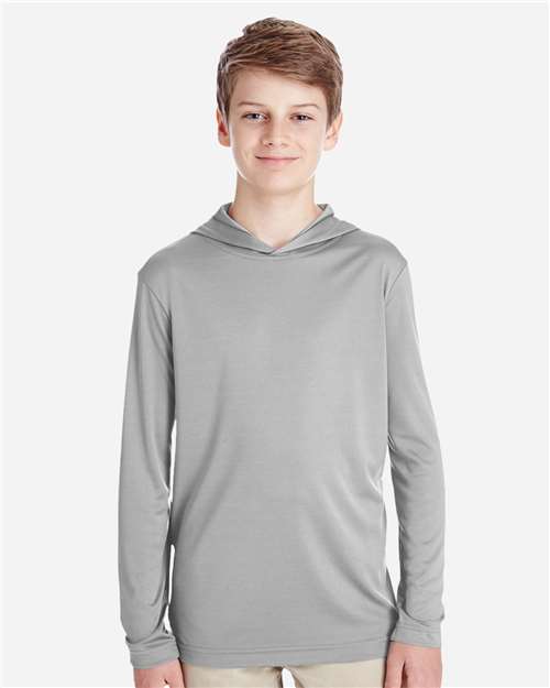 Team 365 Youth Zone Performance Hooded T-Shirt TT41Y
