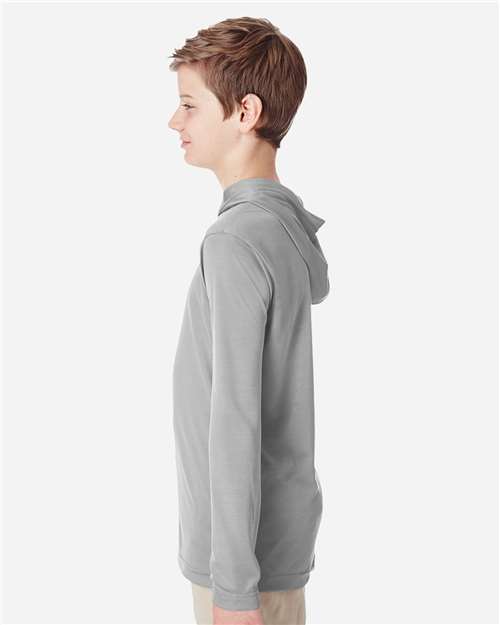 Team 365 Youth Zone Performance Hooded T-Shirt TT41Y