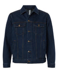 Harriton Unisex Cooper Denim Jacket M75