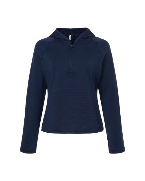 Team 365 Women's Qualify Quarter-Zip Hooded Pullover TT200W