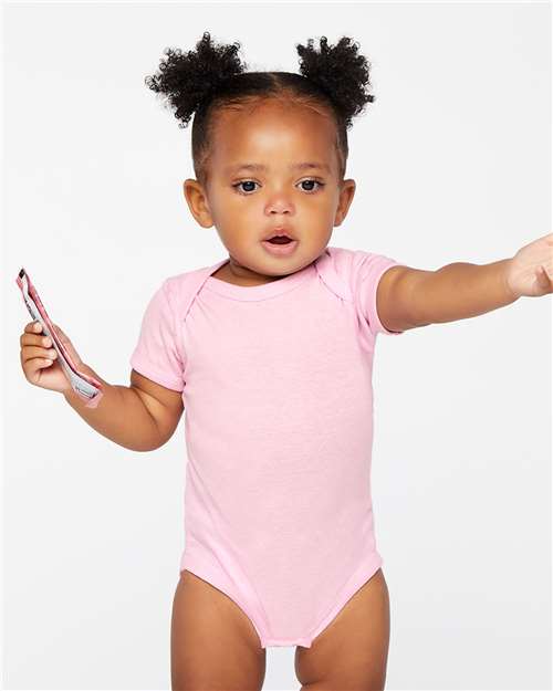 Rabbit Skins Infant Baby Rib Bodysuit 4400