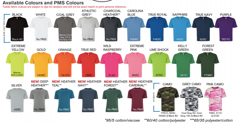 ATC™ EUROSPUN® RING SPUN TEE. ATC8000 image 1
