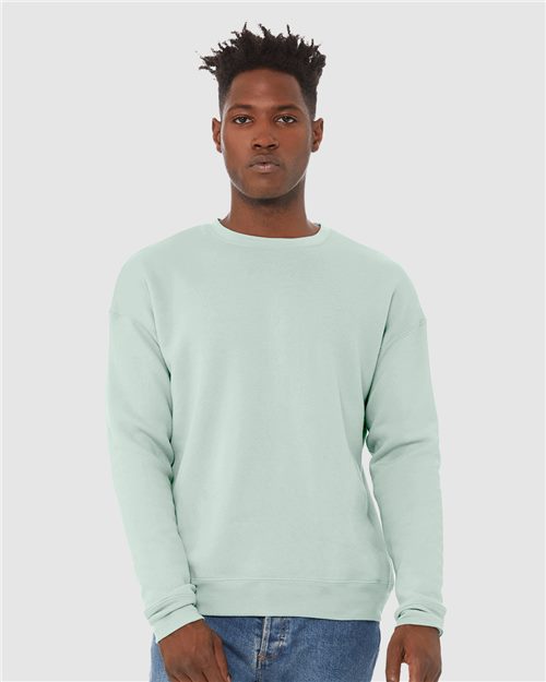 BELLA + CANVAS Unisex Sponge Fleece Drop Shoulder Crewneck Sweatshirt 3945