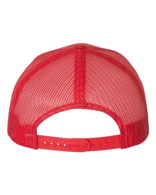 YP Classics Five-Panel Retro Trucker Cap 6506