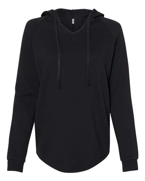 Independent Trading Co. Women’s Lightweight California Wave Wash Hooded Sweatshirt PRM2500