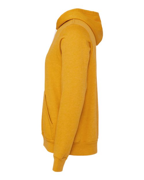 BELLA + CANVAS Unisex Sponge Fleece Hoodie Sweatshirt 3719
