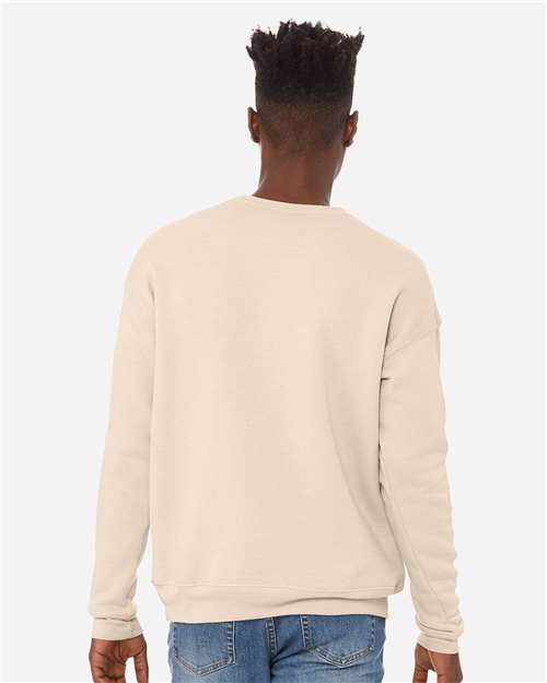 BELLA + CANVAS Unisex Sponge Fleece Drop Shoulder Crewneck Sweatshirt 3945