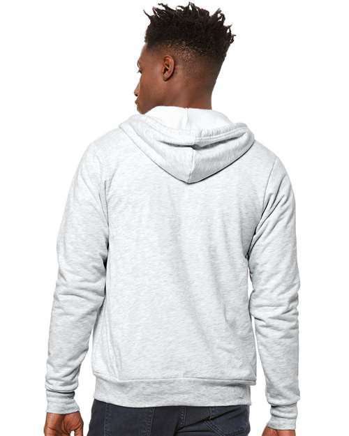 BELLA + CANVAS Unisex Sponge Fleece Full-Zip Hoodie Sweatshirt 3739