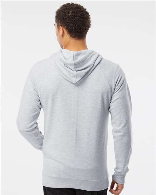 Independent Trading Co. Unisex Icon Lightweight Loopback Terry Hooded Sweatshirt SS1000