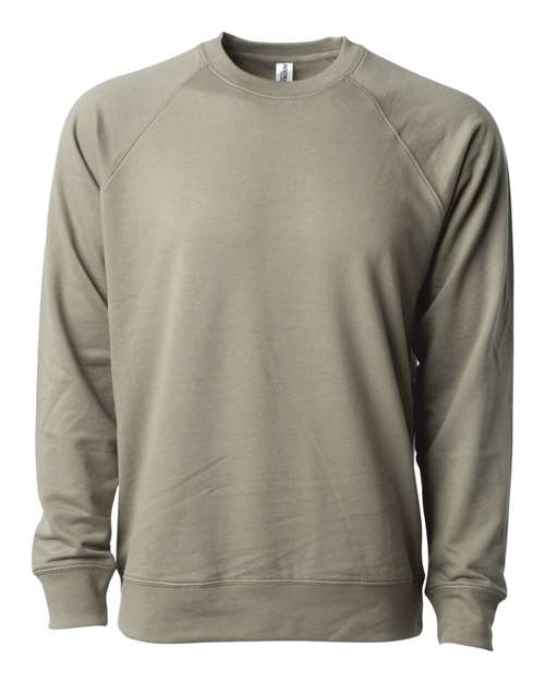Independent Trading Co. Unisex Icon Lightweight Loopback Terry Crewneck Sweatshirt SS1000C