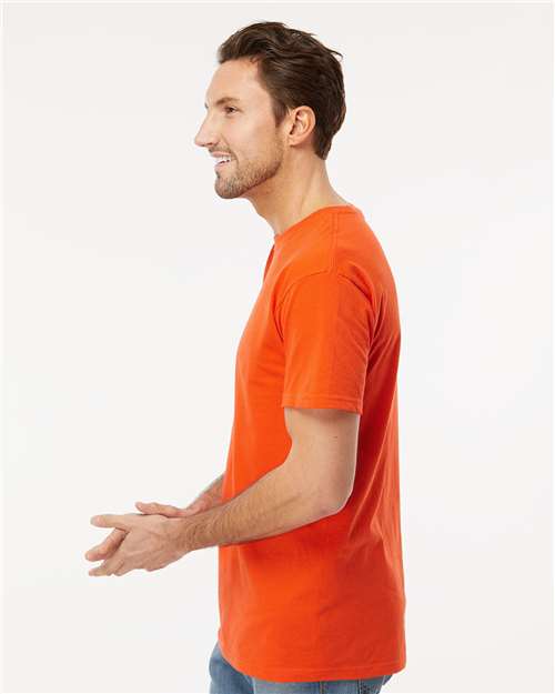 M&O Men's Gold Soft Touch T-Shirt 4800