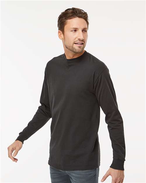 M&O Unisex Gold Soft Touch Long Sleeve T-Shirt 4820
