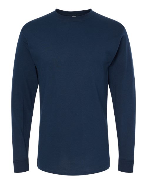 M&O Unisex Gold Soft Touch Long Sleeve T-Shirt 4820