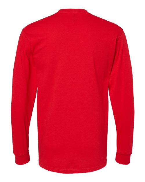 M&O Unisex Gold Soft Touch Long Sleeve T-Shirt 4820