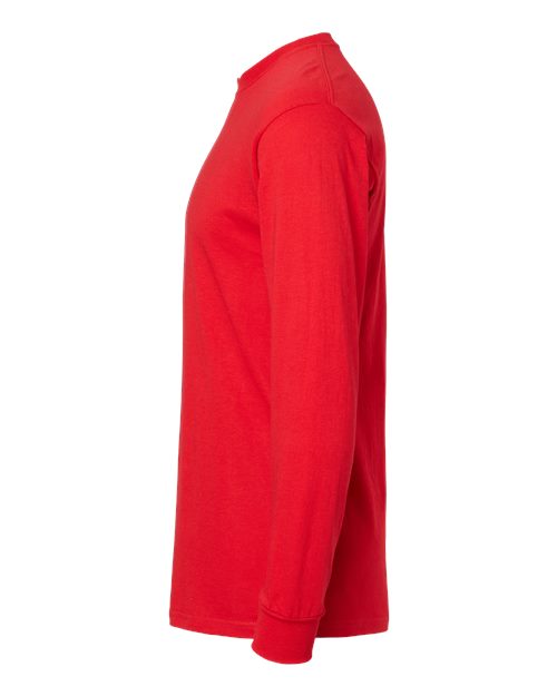 M&O Unisex Gold Soft Touch Long Sleeve T-Shirt 4820