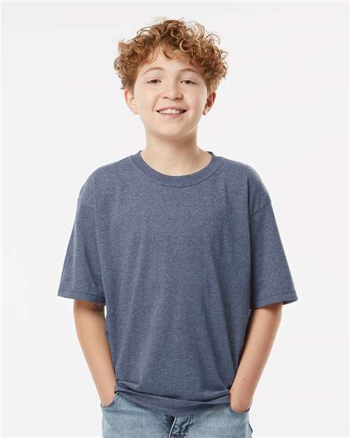 M&O Youth Gold Soft Touch T-Shirt 4850