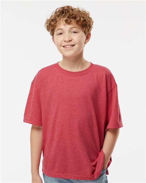 M&O Youth Gold Soft Touch T-Shirt 4850
