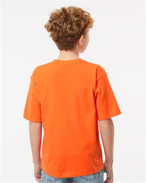M&O Youth Gold Soft Touch T-Shirt 4850