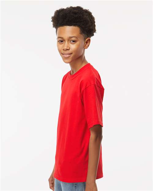 M&O Youth Gold Soft Touch T-Shirt 4850