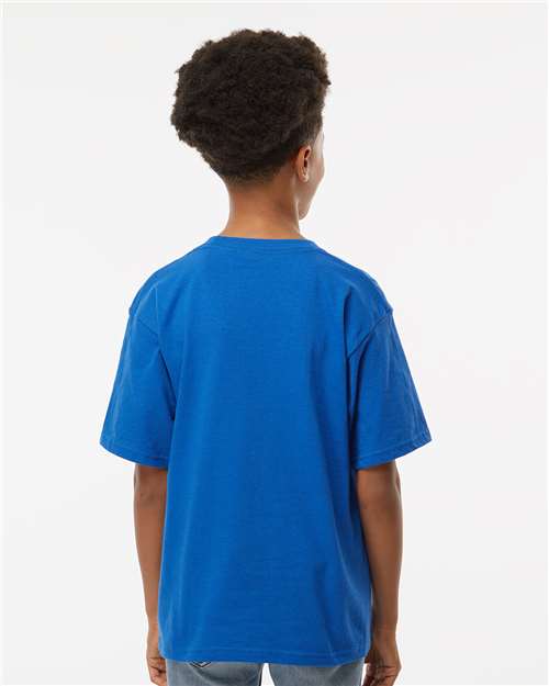 M&O Youth Gold Soft Touch T-Shirt 4850