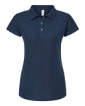 M&O Women's Soft Touch Polo 7007