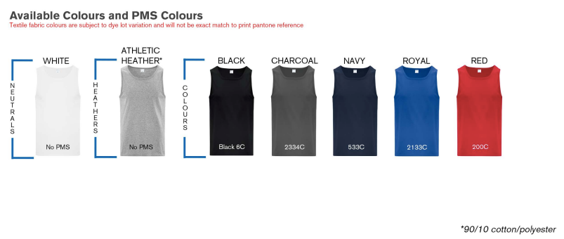 ATC™ EVERYDAY COTTON TANK TOP. ATC1004 image 2
