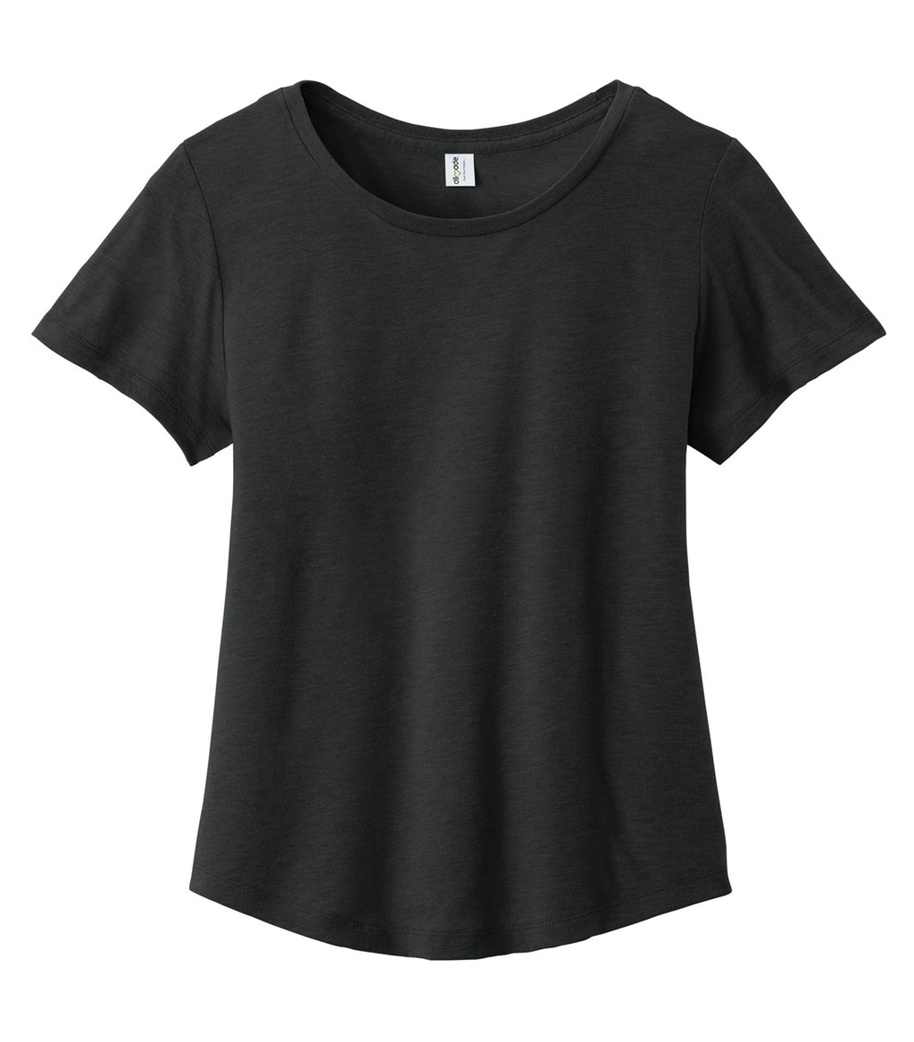 ALLMADE&reg; WOMEN'S RELAXED TRI-BLEND SCOOP NECK TEE