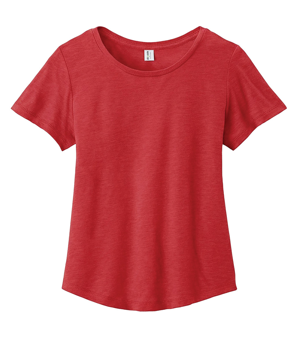 ALLMADE&reg; WOMEN'S RELAXED TRI-BLEND SCOOP NECK TEE