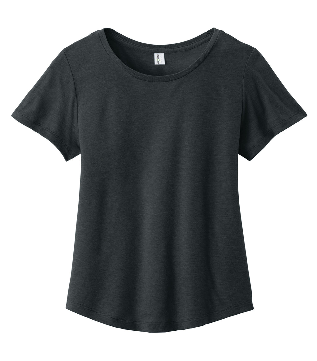 ALLMADE&reg; WOMEN'S RELAXED TRI-BLEND SCOOP NECK TEE