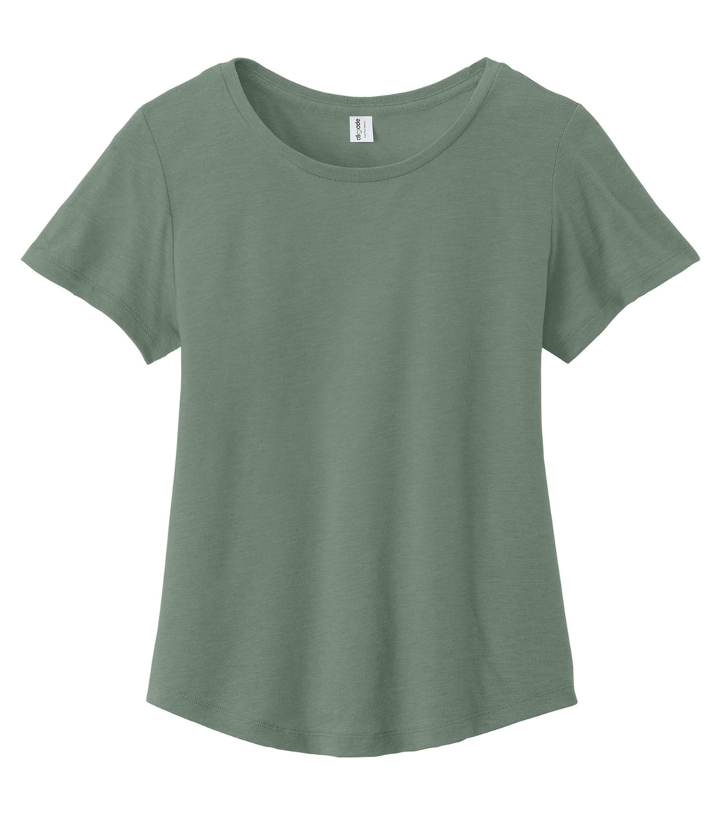 ALLMADE&reg; WOMEN'S RELAXED ORGANIC COTTON SCOOP NECK TEE