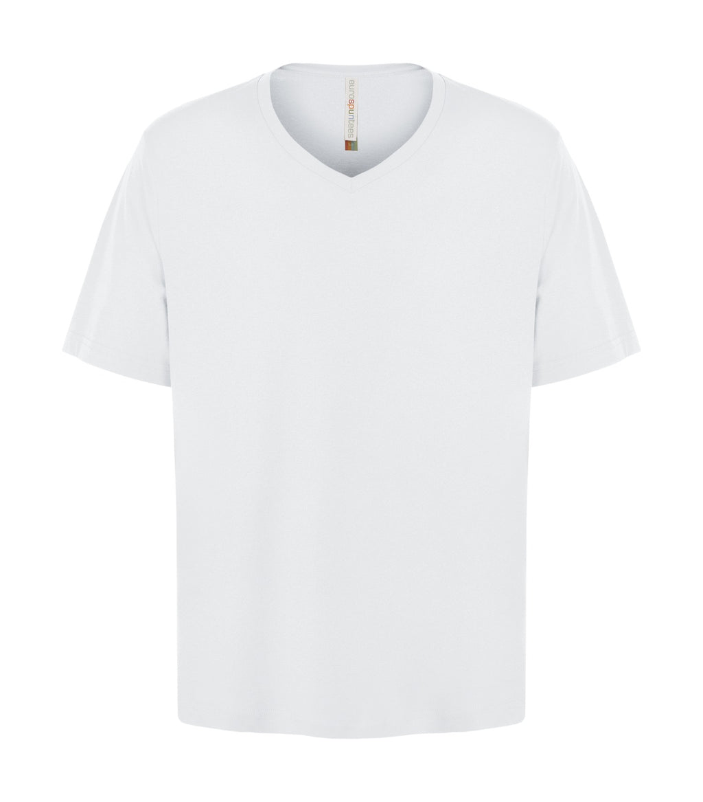 ATC™ EUROSPUN® RING SPUN V-NECK TEE