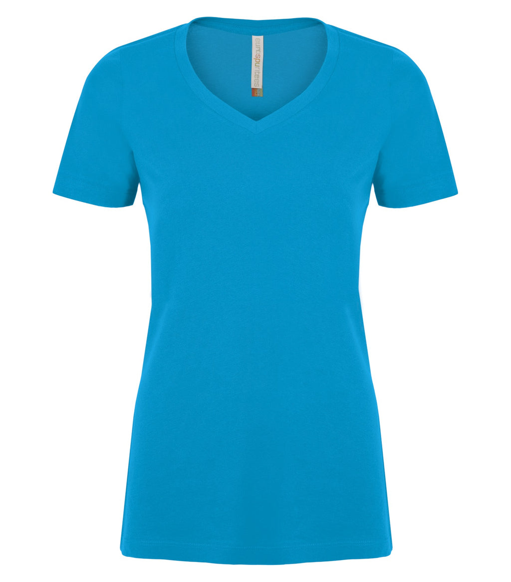 ATC™ EUROSPUN® RING SPUN V-NECK LADIES' TEE