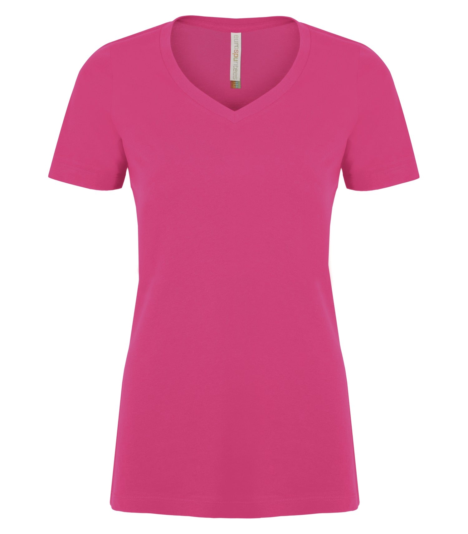 ATC™ EUROSPUN® RING SPUN V-NECK LADIES' TEE