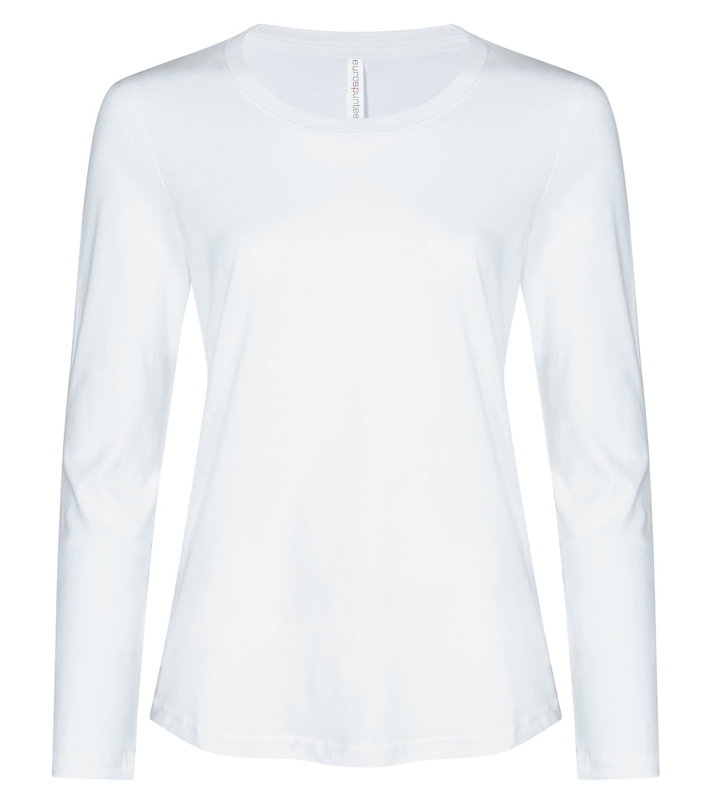 ATC™ EUROSPUN® RING SPUN LONG SLEEVE LADIES' TEE