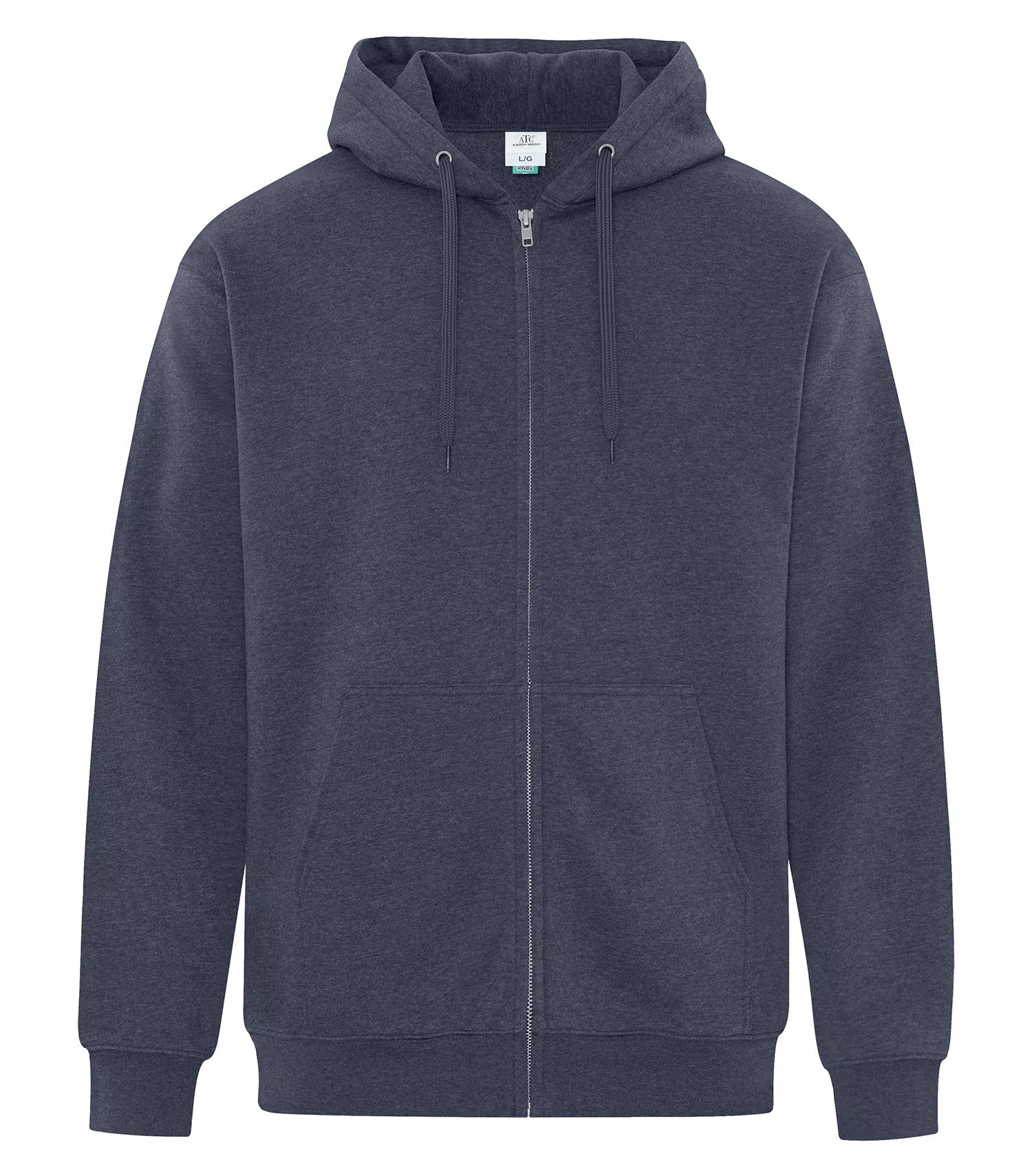 ATC™ EARTH WASH® TOURBILLON FLEECE FULL ZIP HOODIE