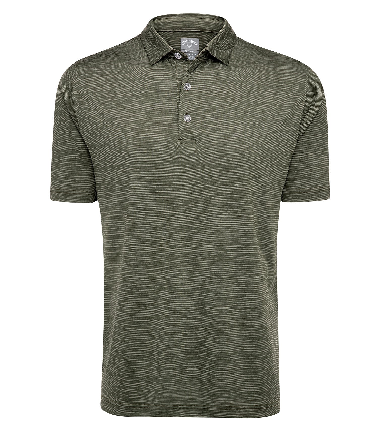 CALLAWAY BROKEN STRIPE TEXTURE POLO