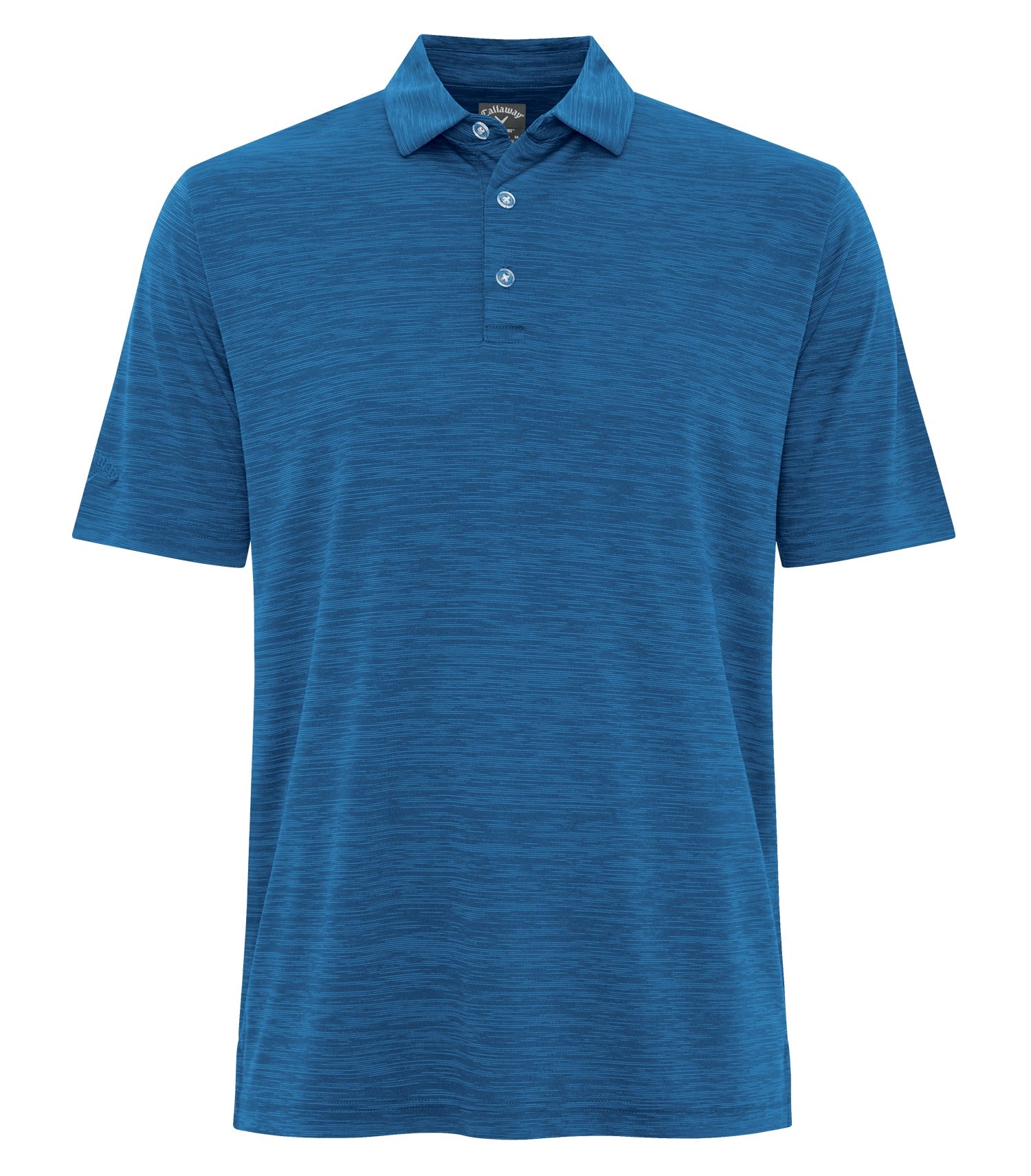 CALLAWAY BROKEN STRIPE TEXTURE POLO