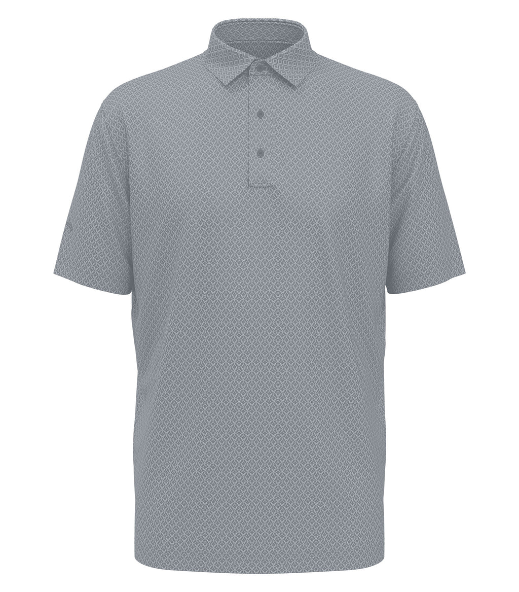 CALLAWAY ALL-OVER STITCHED CHEV POLO