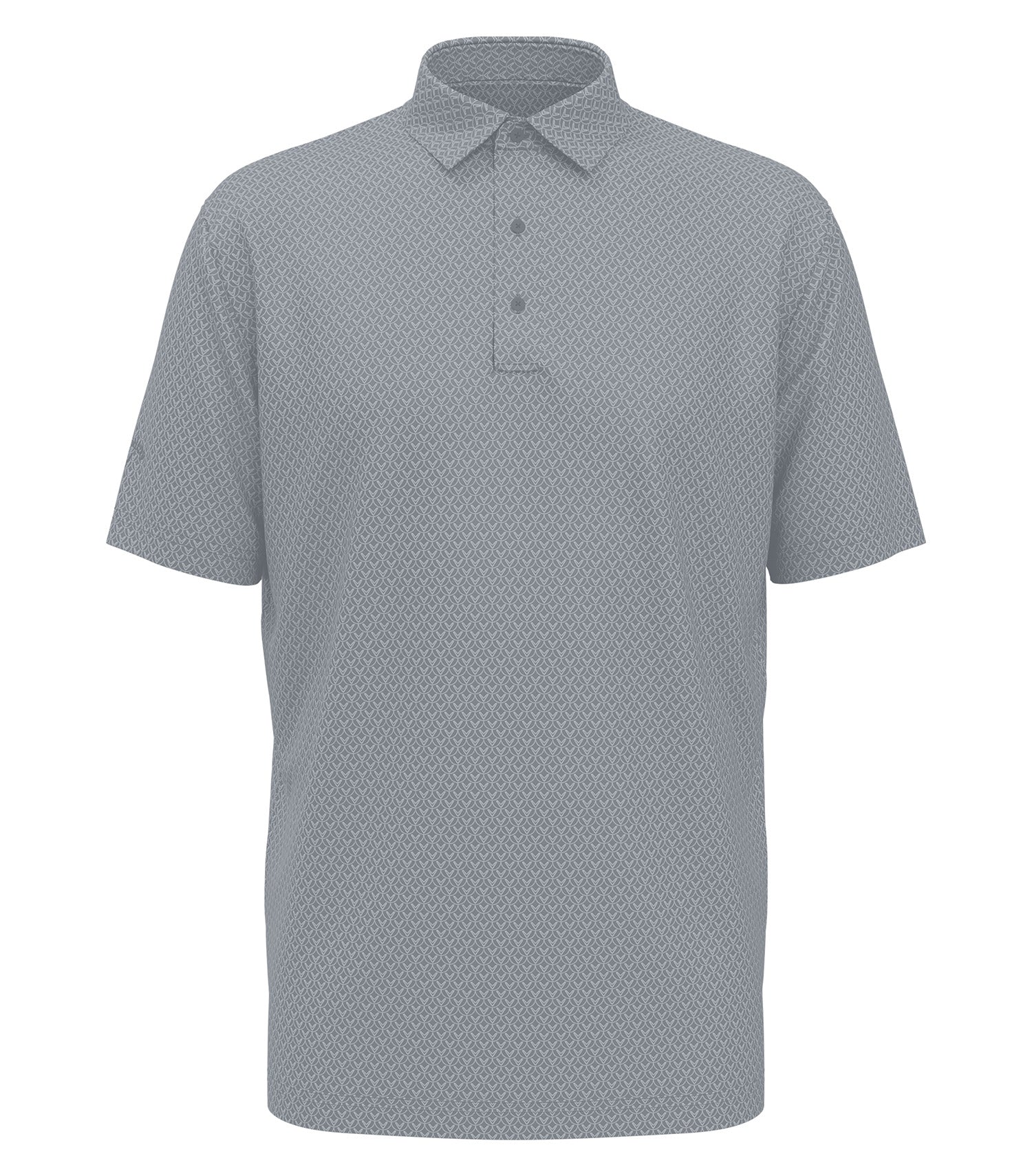CALLAWAY ALL-OVER STITCHED CHEV POLO