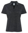 CALLAWAY BROKEN STRIPE TEXTURE LADIES' POLO