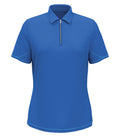 CALLAWAY ALL-OVER STITCHED CHEV LADIES’ POLO