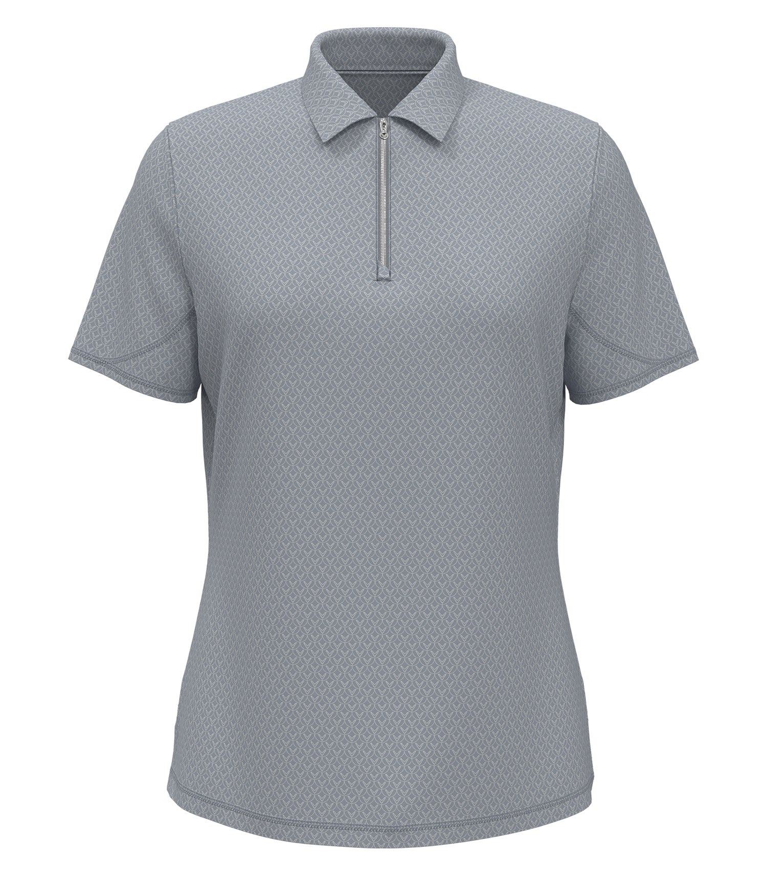 CALLAWAY ALL-OVER STITCHED CHEV LADIES’ POLO