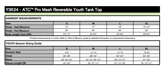 ATC™ PRO MESH REVERSIBLE YOUTH TANK TOP. Y3524 image 3