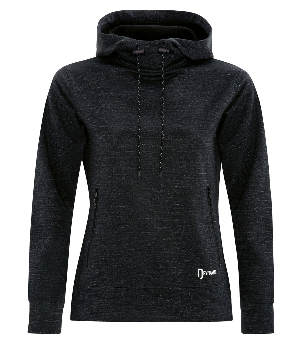 DRYFRAME® DRY TECH WATER RESISTANT FLEECE LADIES' PULLOVER HOODIE