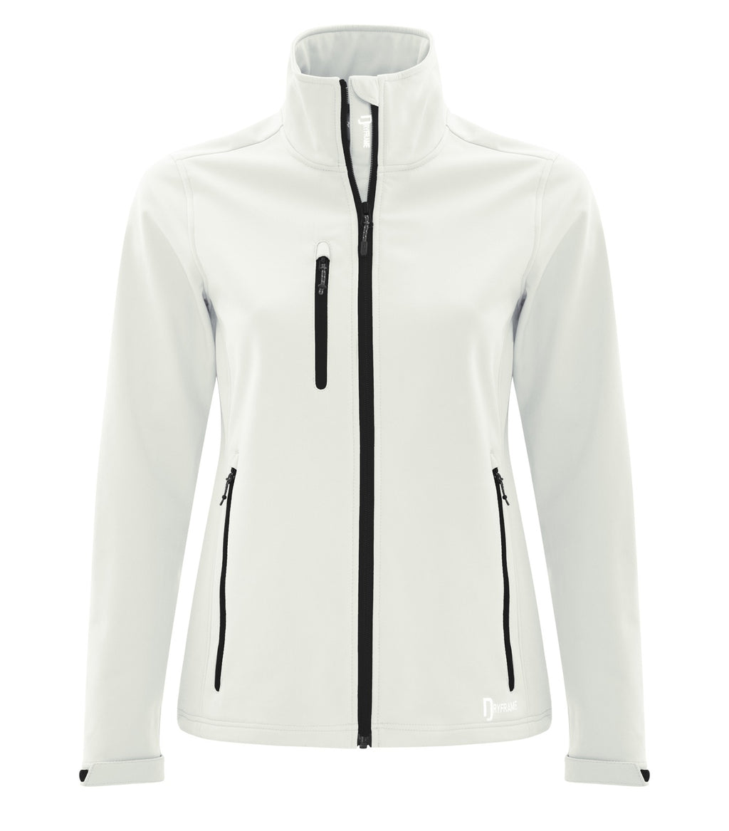 DRYFRAME® STRATA TECH WATER REPELLENT SOFT SHELL LADIES' JACKET