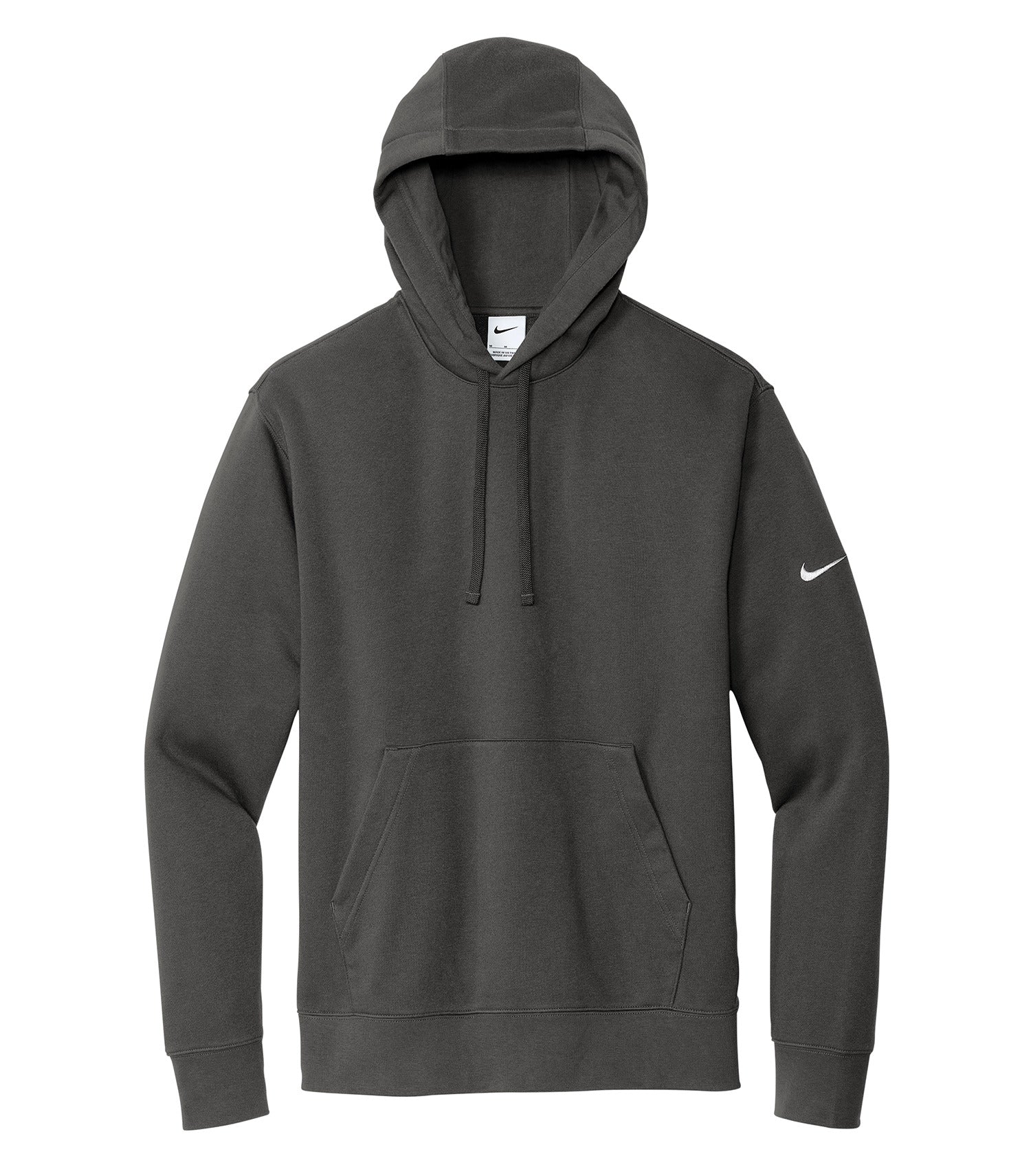 NIKE CLUB FLEECE SLEEVE SWOOSH PULLOVER HOODIE