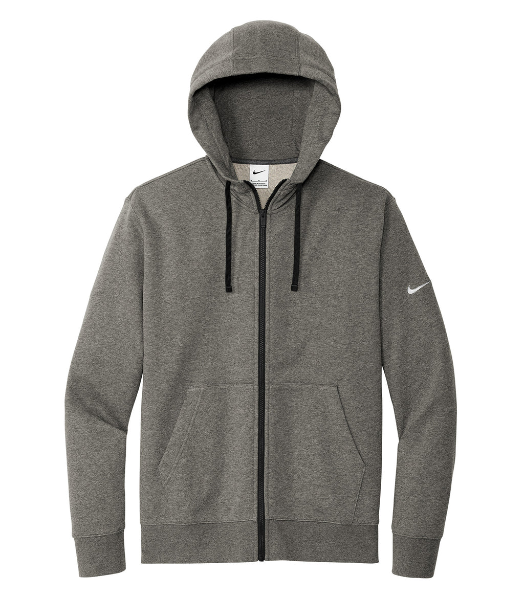 NIKE CLUB FLEECE SLEEVE SWOOSH FULL ZIP HOODIE