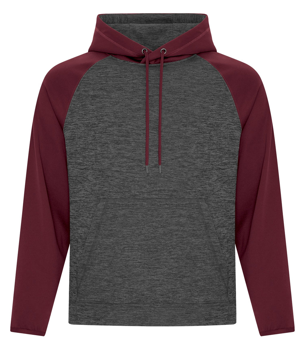 ATC™ DYNAMIC HEATHER FLEECE TWO TONE HOODIE