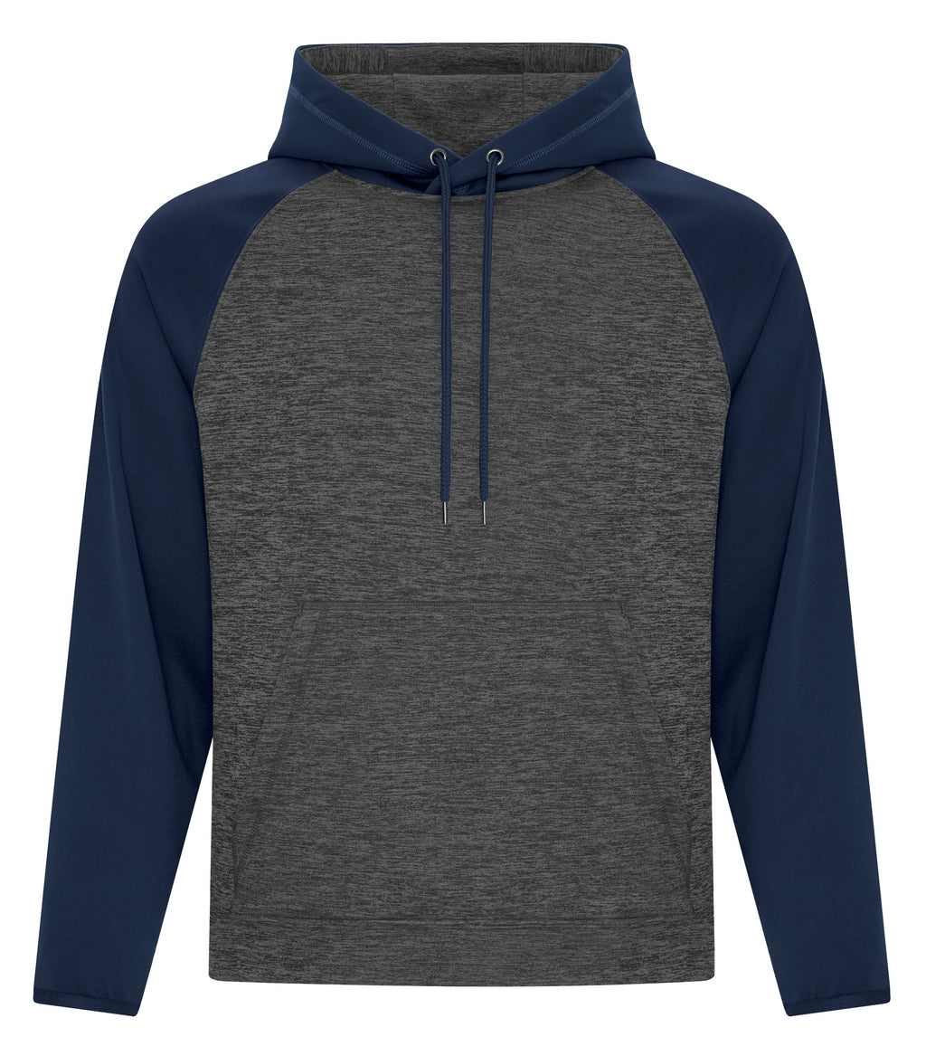 ATC™ DYNAMIC HEATHER FLEECE TWO TONE HOODIE